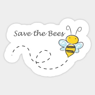 Save the Bees Sticker